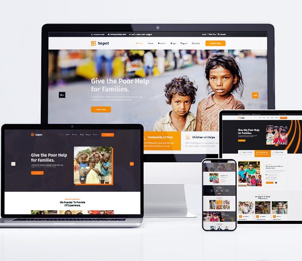 Charity NonProfit Fundraising WordPress Theme